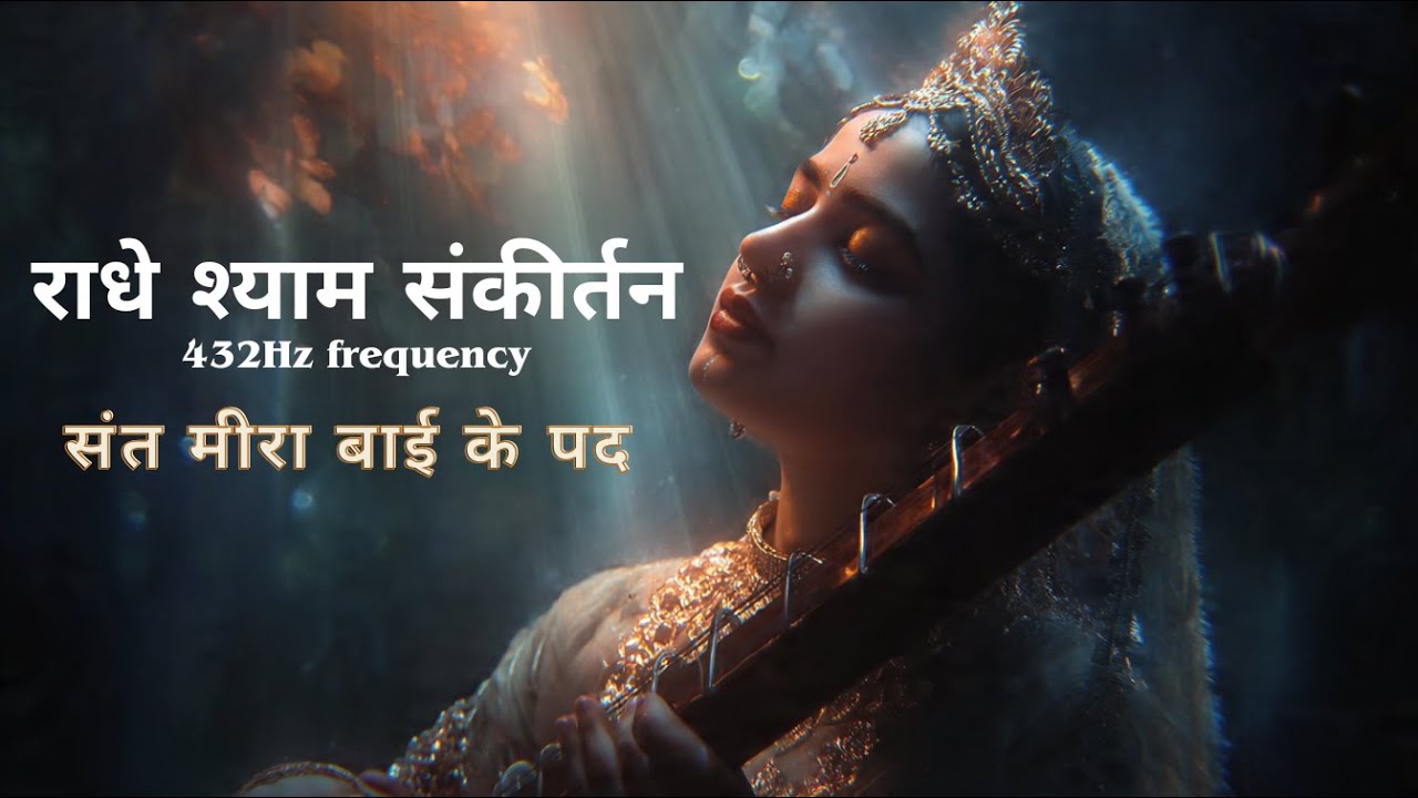 Meera Bai Pad | Radhe Shyam Sang Kirtan | 432Hz Healing Bhajan | Deep Bhakti Music