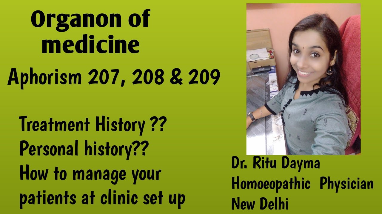Organon of Medicine Aphorism 207 ,208 & 209 #medicine#homoeopathy #cure #doctor
