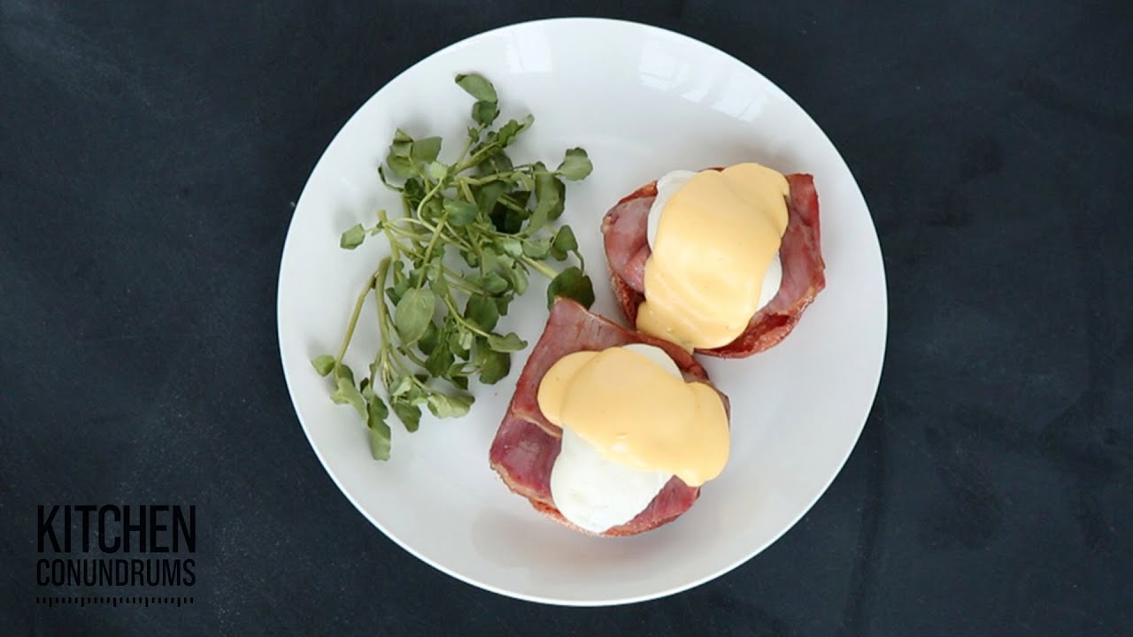 5-Ingredient Hollandaise Sauce Recipe - Kitchen Conundrums with Thomas Joseph