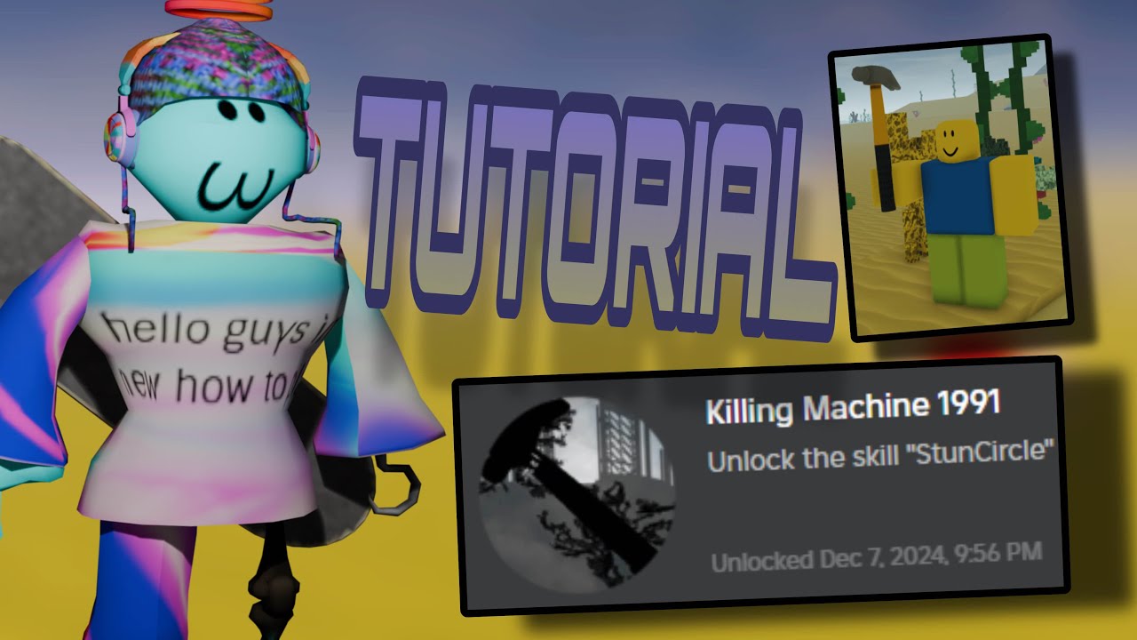 Как получить значок &laquo;Машина для убийств 1991&raquo; в игре Dream Game (удалить молот и оглушающий круг)