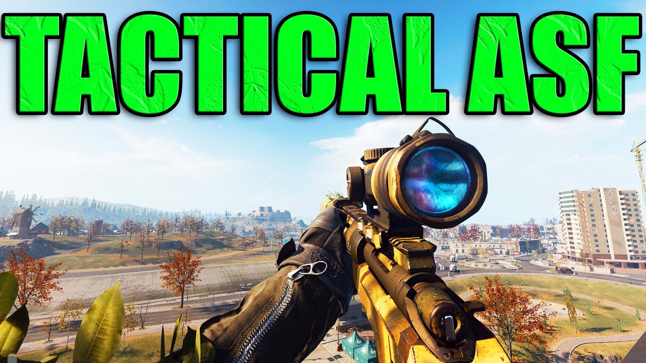 The SPX-80 is Surprisingly Good for GHILLIE SNIPING in Warzone!