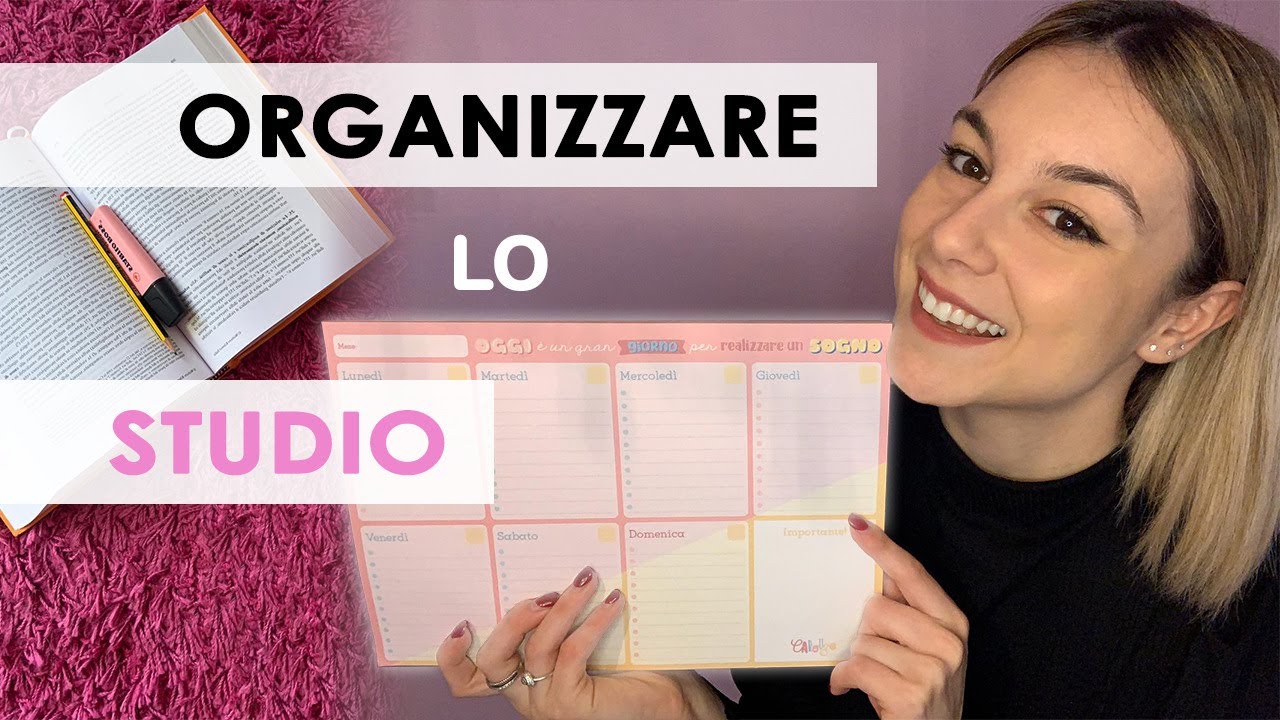 COME ORGANIZZARE LO STUDIO con il PLANNER |Plan with me SPACED REPETITION |Produttività in 5 minuti