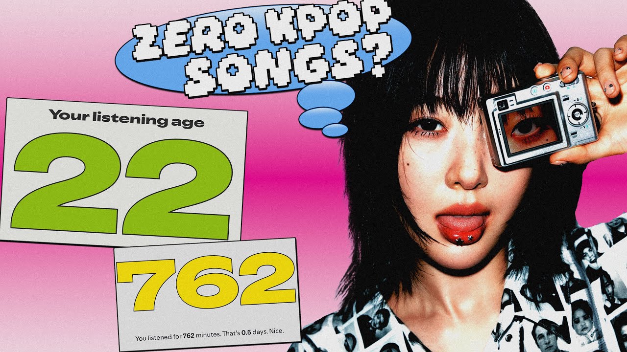 Очень крутой Spotify в обложке, созданный бывшим поклонником K-pop, + Apple Replay ꨄ︎