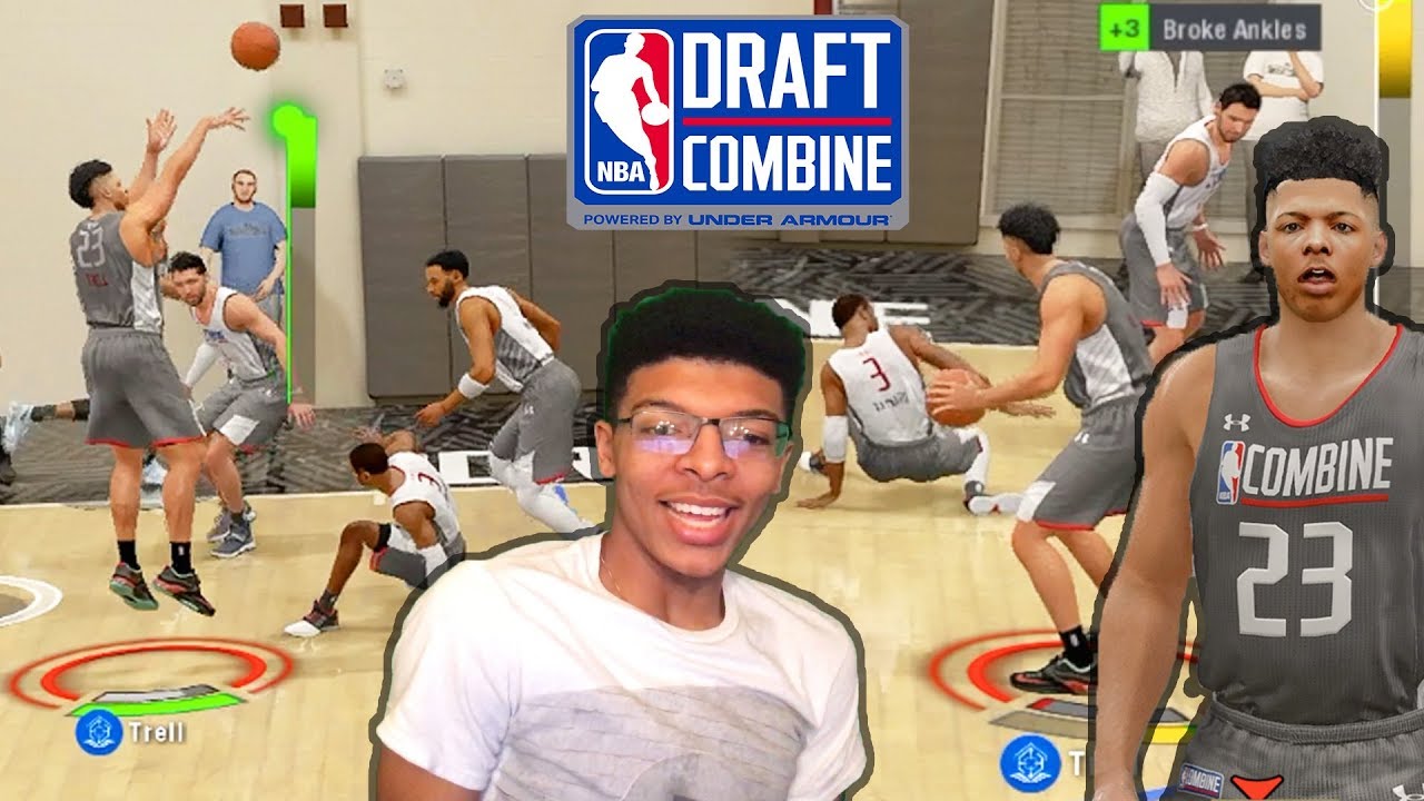 NBA Live 18 - How To Get Drafted #1 In NBA Live 18 !! My Wing Shooter Is A Demi God !!