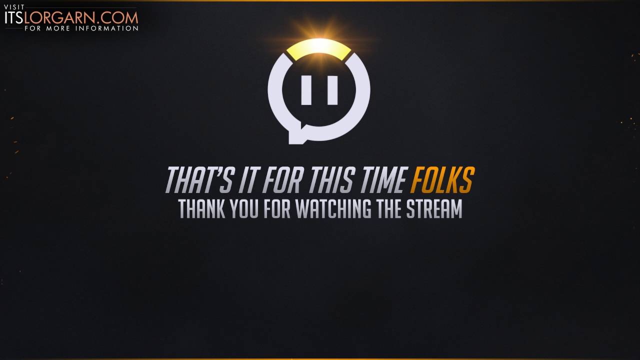 ItsLorgarn - Overwatch Animated Overlay Package