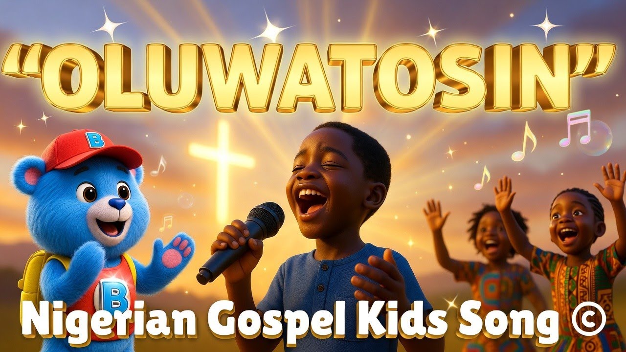 OLUWATOSIN | Afrobeat Gospel Dance Song for Kids 🎉✨