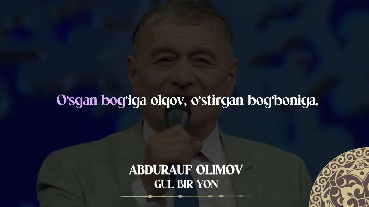 Abdurauf Olimov - Gul bir yon | Milliy Karaoke