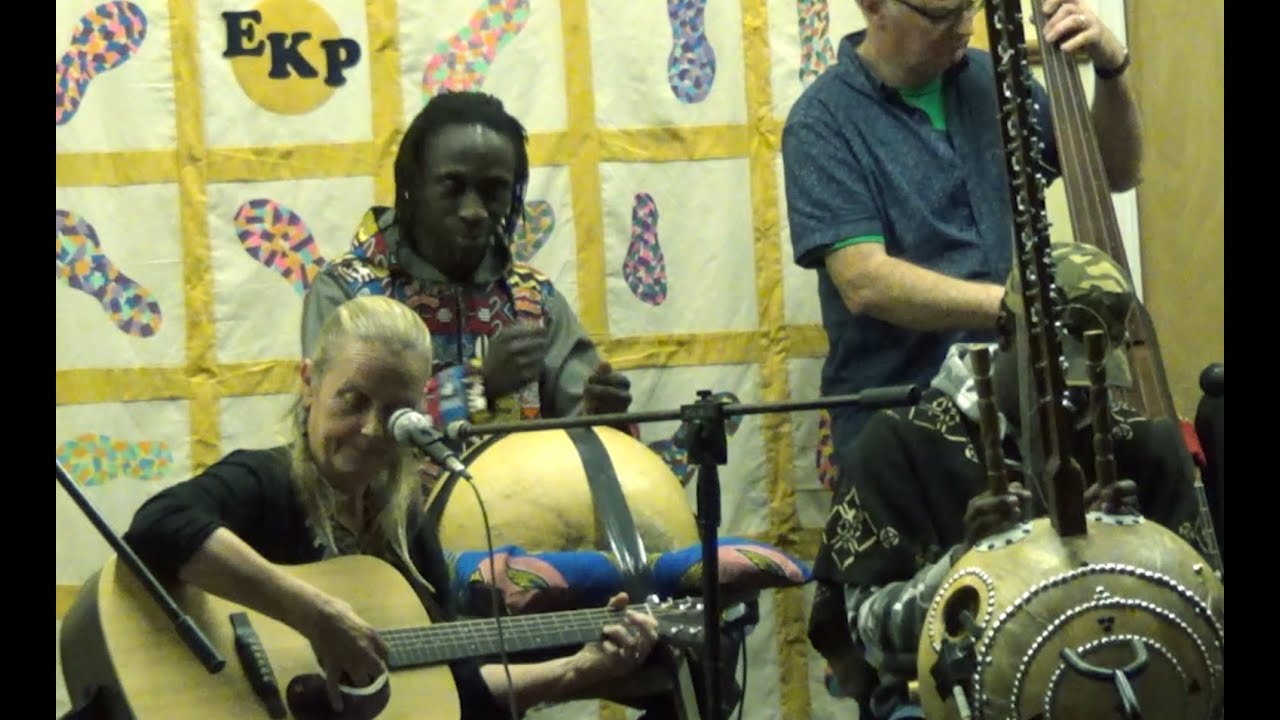Afro Welsh Connection, with Chandra Moon and Paddy Uglow, live at the Assembly Rooms, St Briavels.
