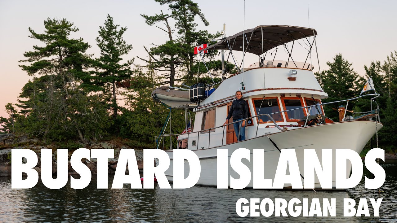 Dinghy Exploration through North Georgian Bay (Bustard Islands to Bad River)