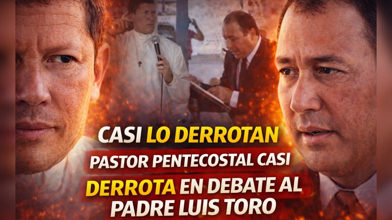 ¿Casi Lo Derrotan? El Momento Más Tenso del Padre Luis Toro Frente a un Pastor Pentecostal