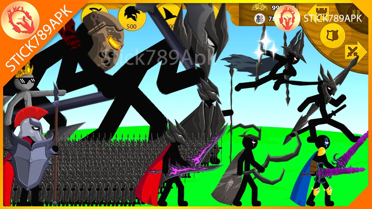 STICKMAN BLADE ROX XIPHOS, NINJA, GRIFFON VS VAMPIRE FINAL BOSS | Stick War Legacy Mod | Stick789Apk