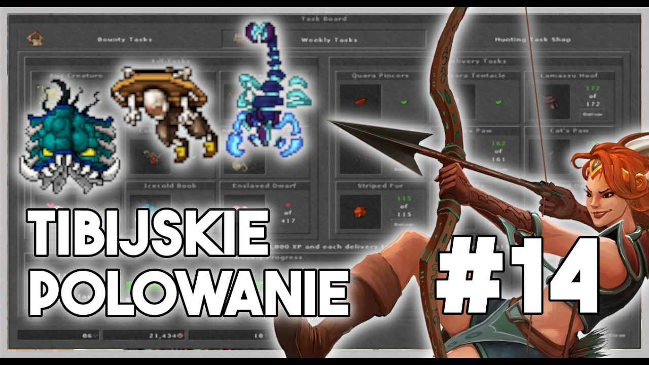 [PL] Tibia - Tibijskie Polowanie | Nie zrobiłem taska... #14
