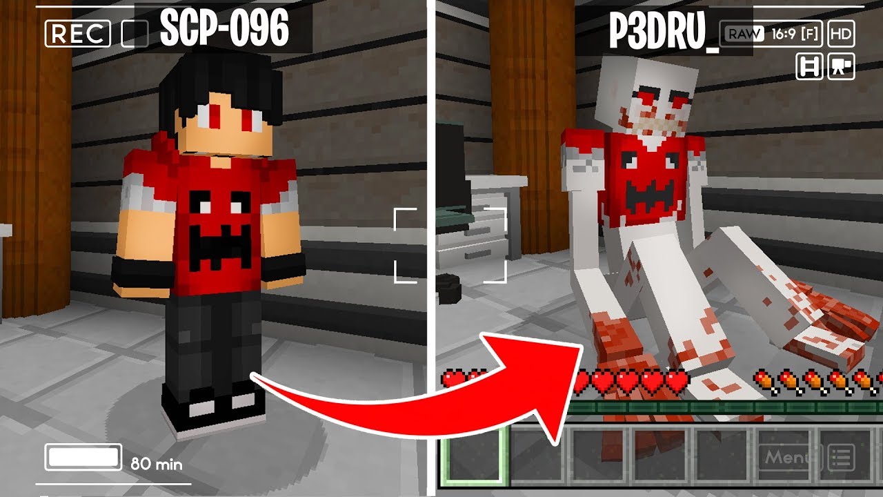 O P3DRU VIROU O *NOVO* SCP-096 *incrível* ‹‹ P3DRU ››