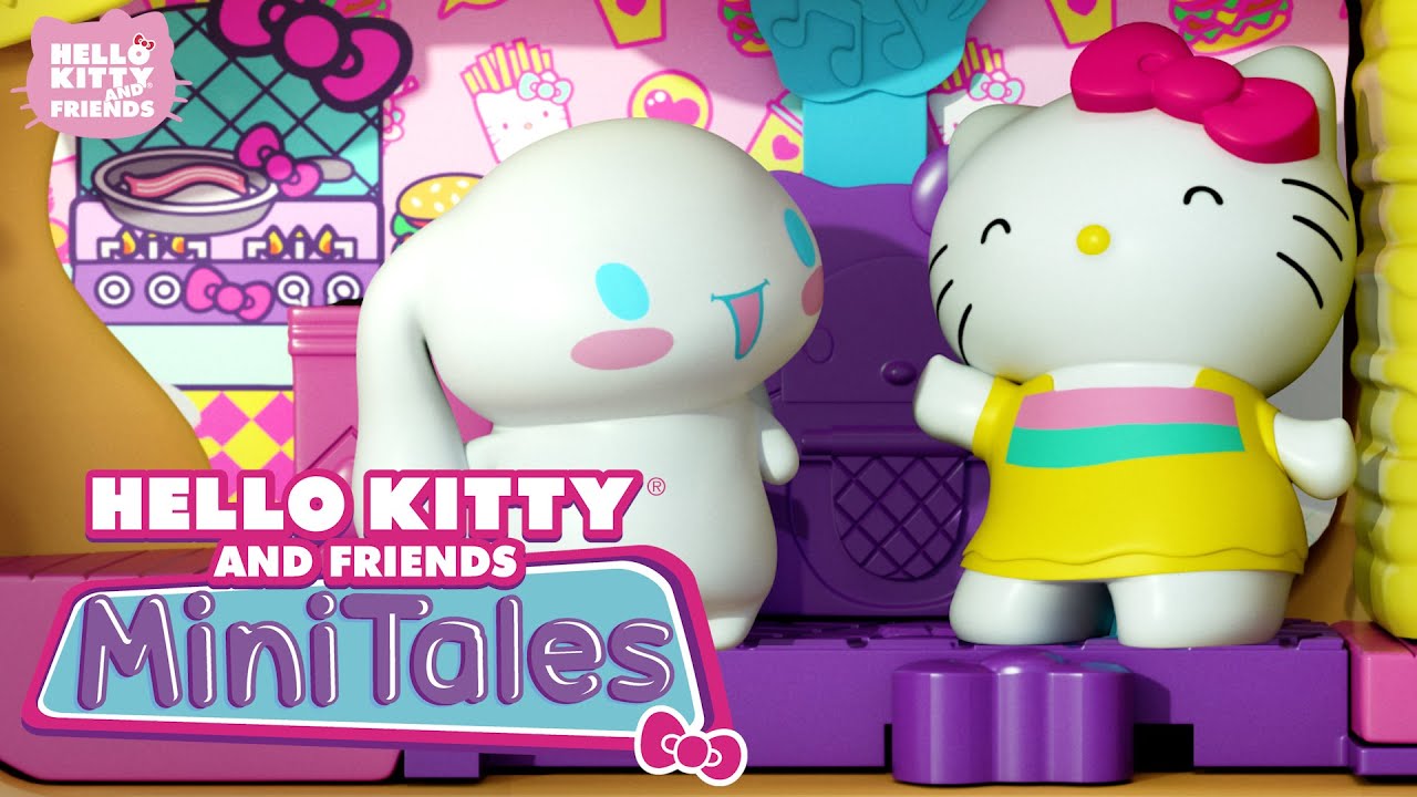 Jantar Dançante com Hello Kitty e Cinnamoroll | Hello Kitty and Friends Mini Tales 3D – Mattel/EP 03