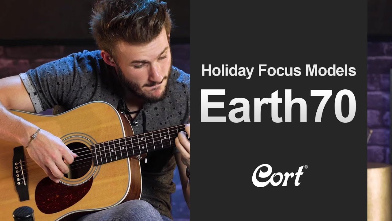 🌟Holiday Focus Models🌟 Earth70 | Earth Series | Cort Acoustic Guitars