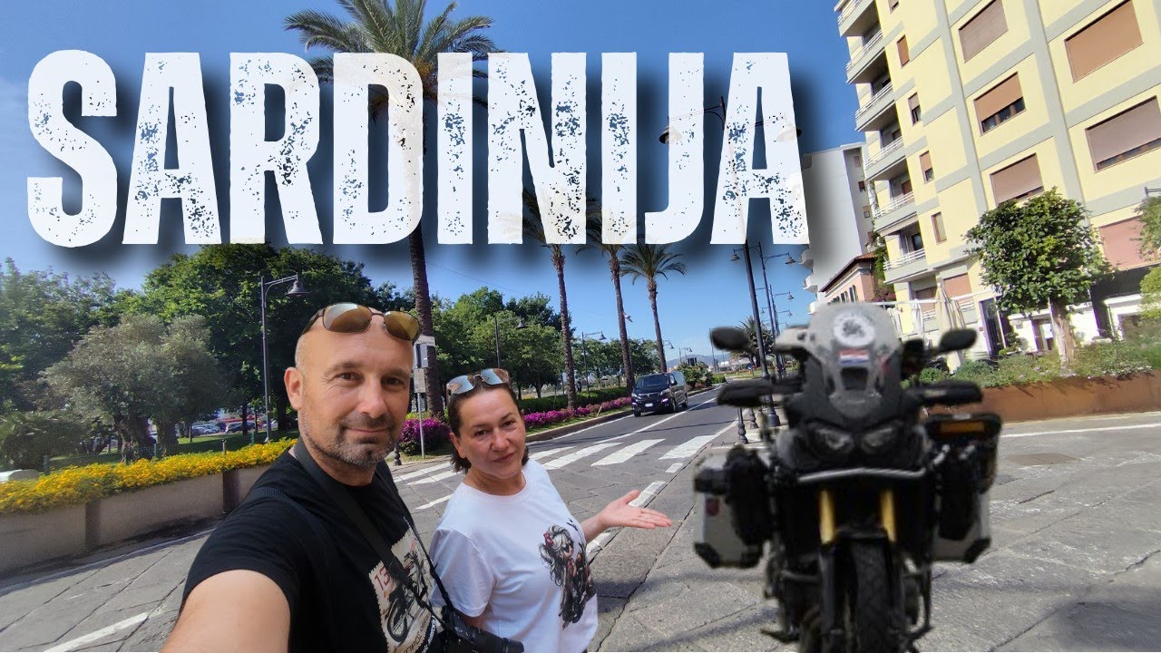 Motorom na Sardiniju i Korziku EP.02 Sardinija - Ovdje vjetar udara na najjače