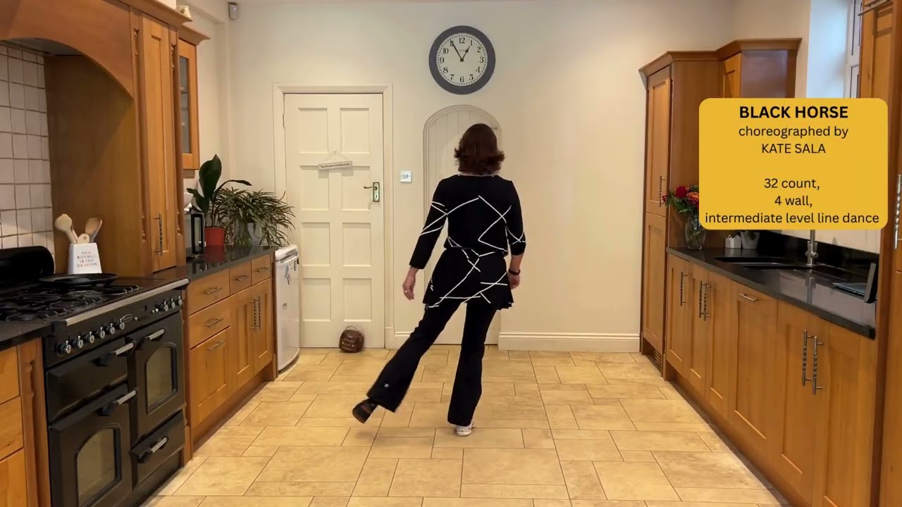 Black Horse line dance short clip