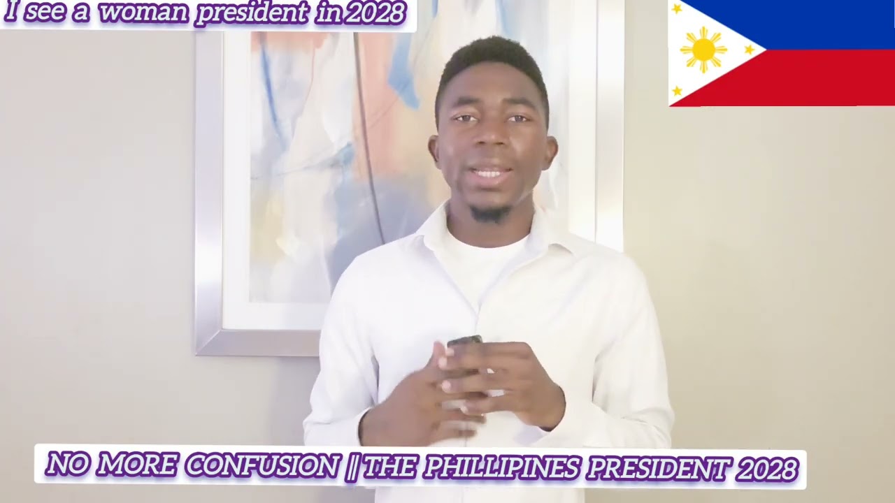NO MORE CONFUSION || THE PHILLIPINES PRESIDENT 2028 || PEREZ NDI 