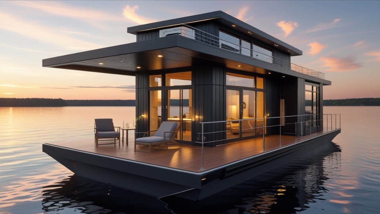 LUXURIOUS HOUSEBOATS THAT WILL BLOW YOUR MIND