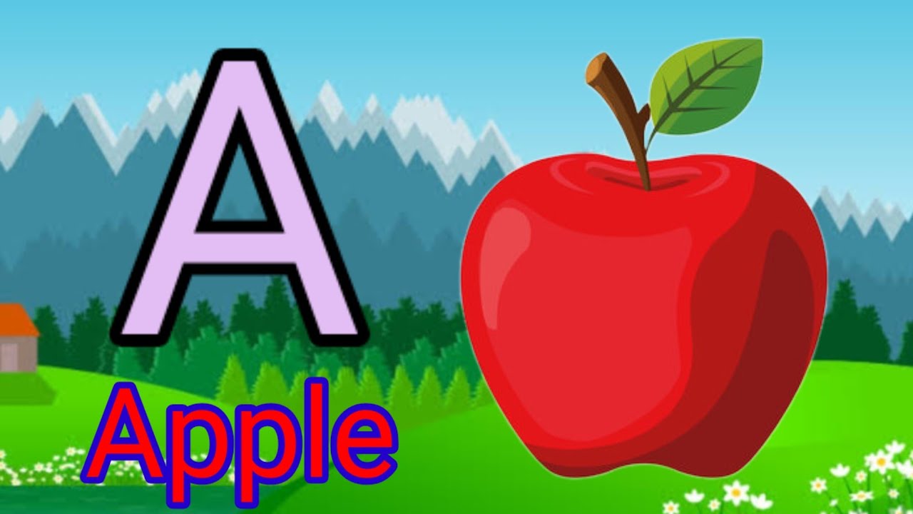 Phonics Song 2 with TWO Words in 3D - A For Airplane - ABC Alphabet Songs with Sounds for Children