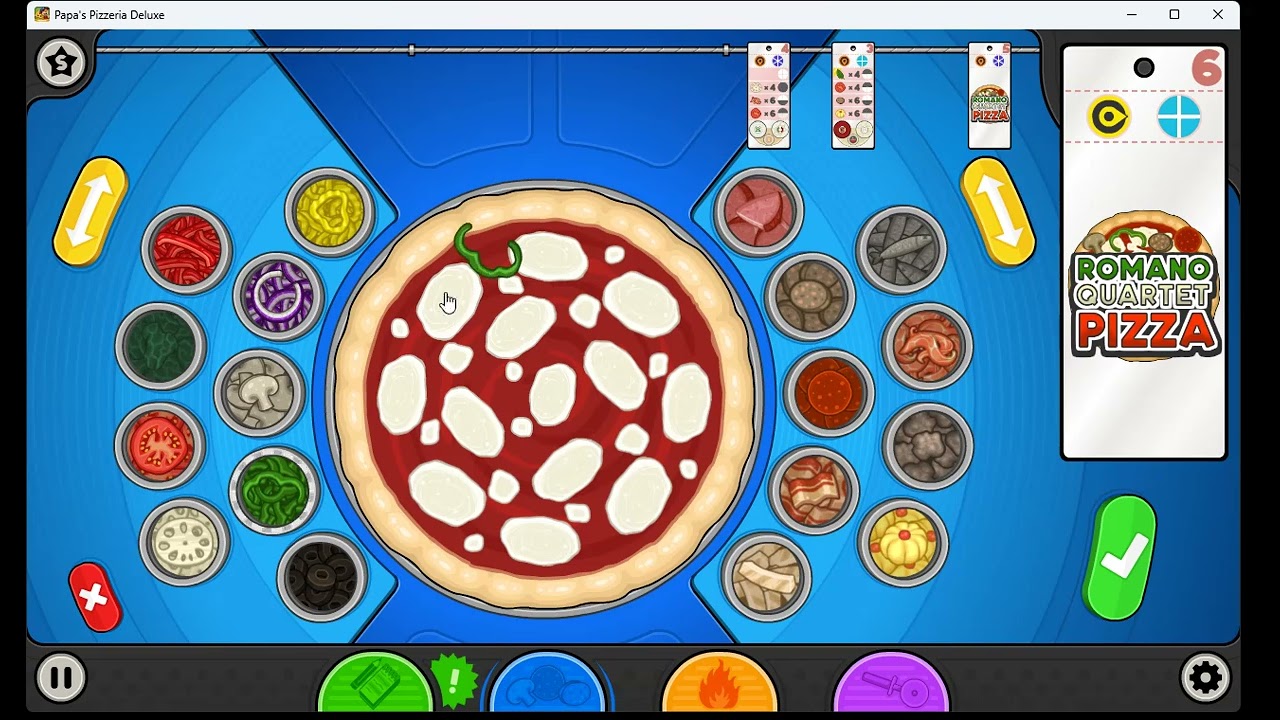 Papa's Pizzeria Deluxe: Day 54
