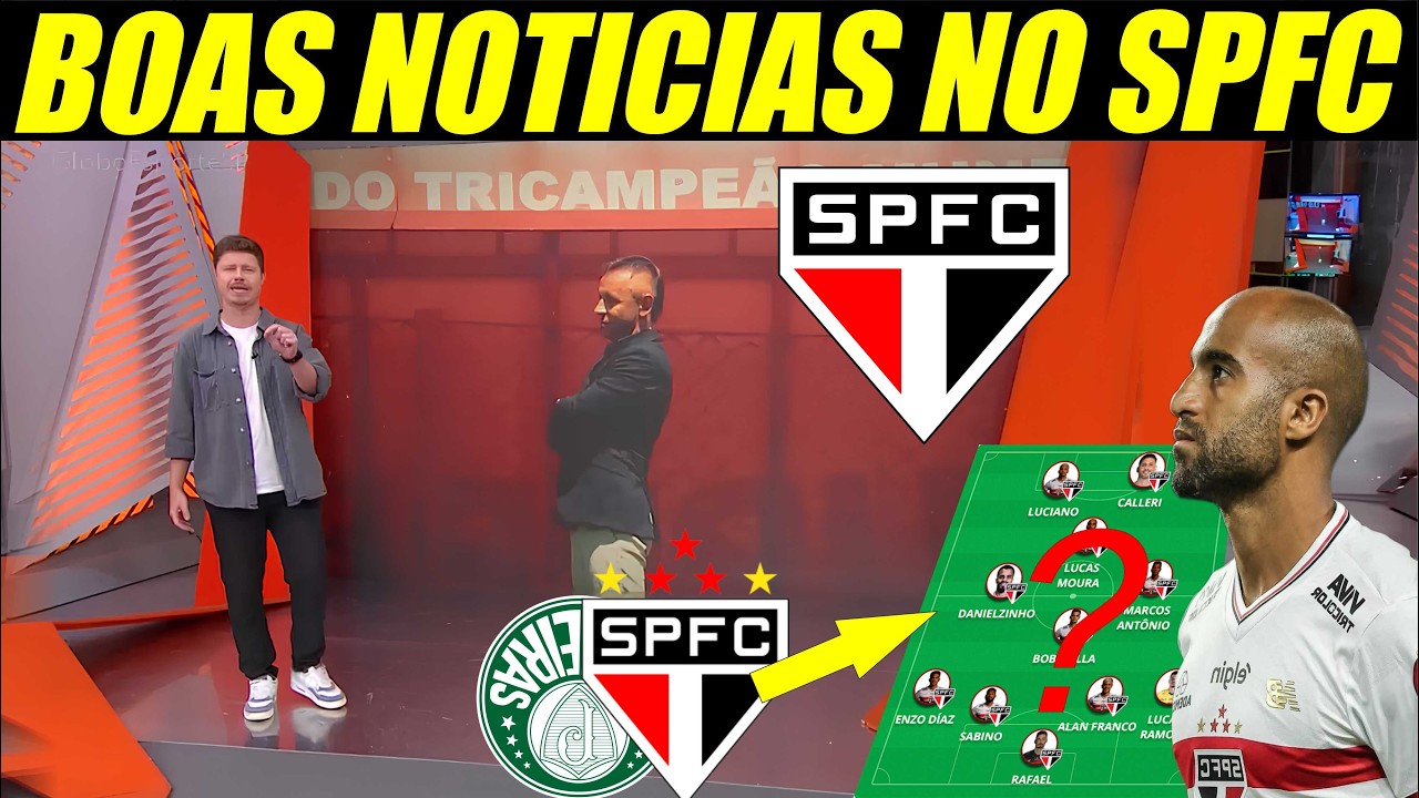GLOBO ESPORTE SÃO PAULO! REFORÇOS CONFIRMADO DE VOLTA! ULTIMAS NOTÍCIAS DO SÃO PAULO HOJE