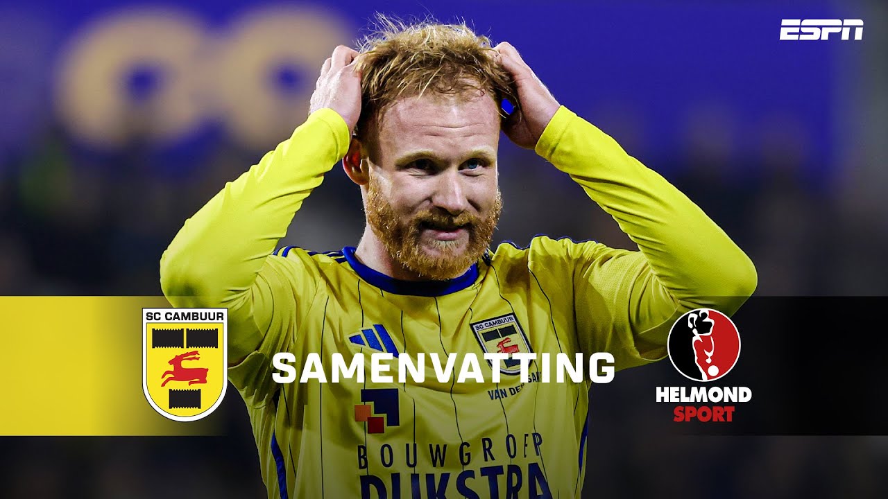 🤨 OPMERKELIJK PENALTYMOMENT in de SLOTFASE 👀 | Samenvatting SC Cambuur - Helmond Sport