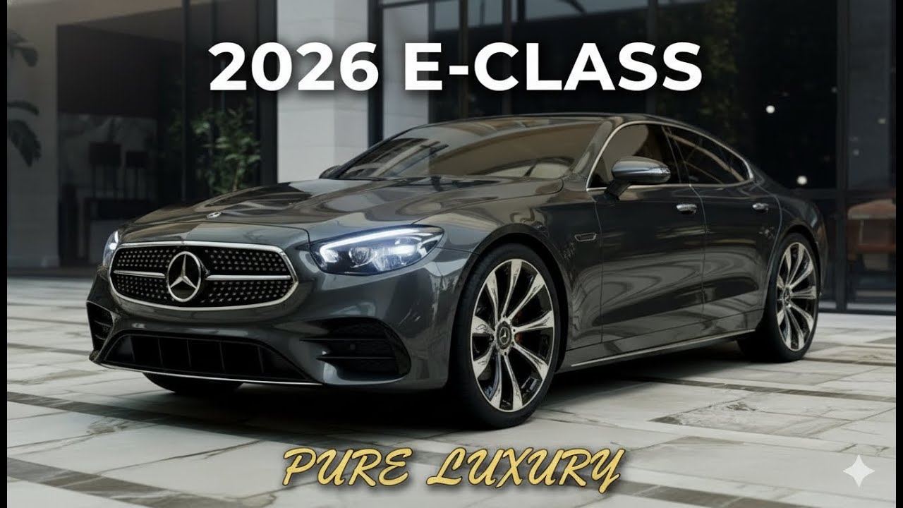 🚘 2026 Mercedes-Benz E-Class | Luxury Redefined ✨
