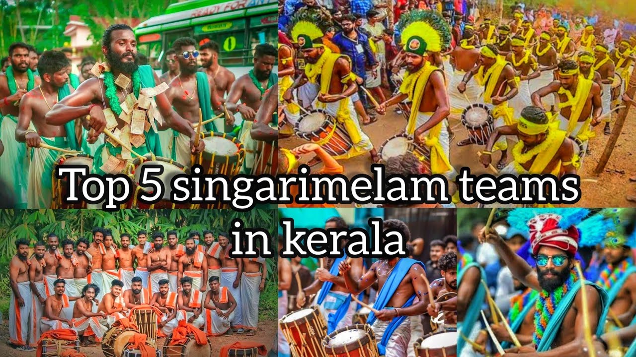 Top 5 singarimelam teams in kerala