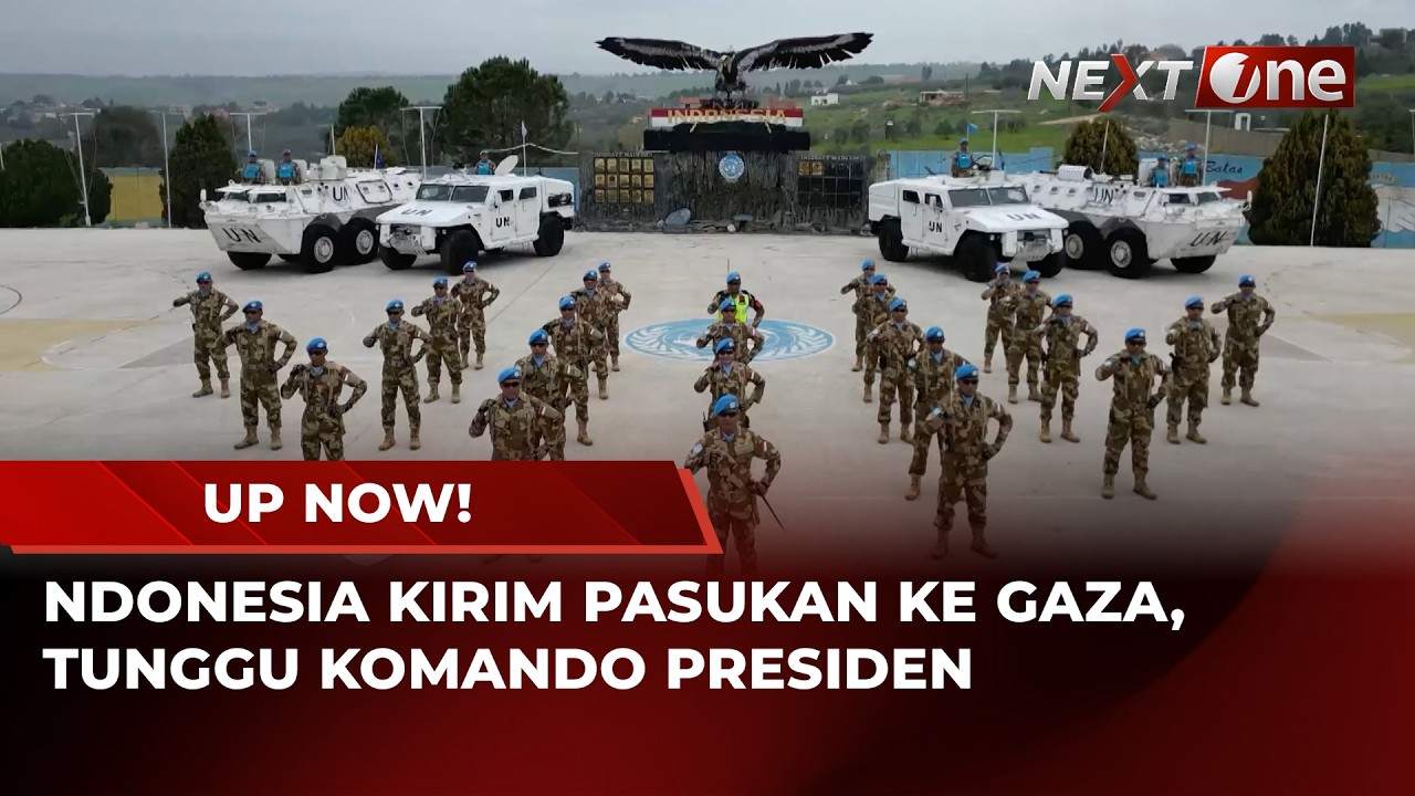TNI Siap Kirim Pasukan Elit ke Gaza, Tunggu Komando Terakhir Presiden | UP NOW!