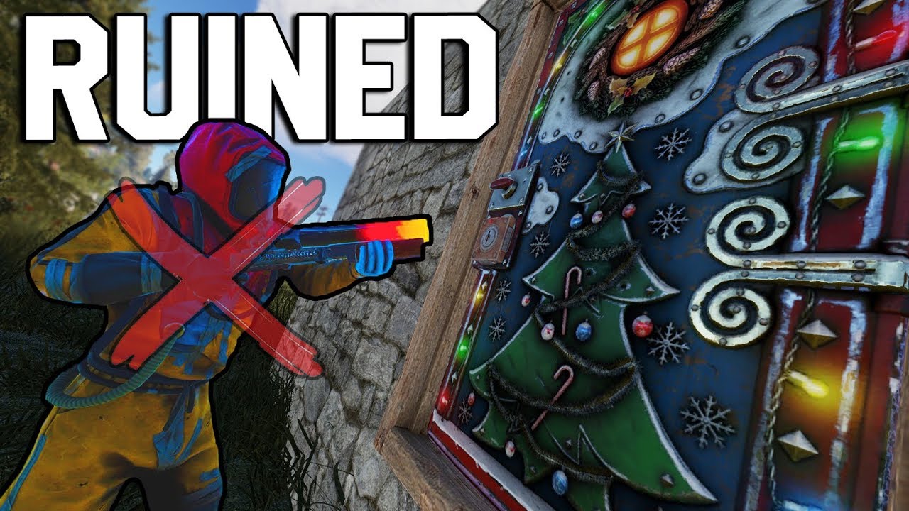 HOW I RUINED A GROUP OF DOOR CAMPERS WIPE! (Rust)