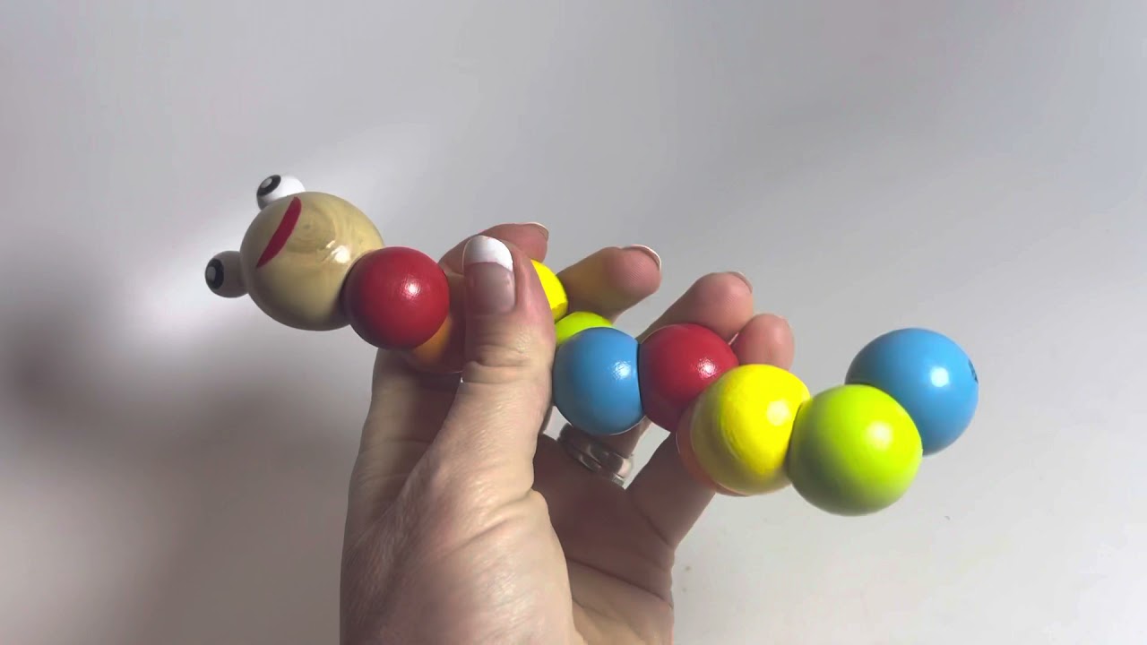 Wood caterpillar fidget