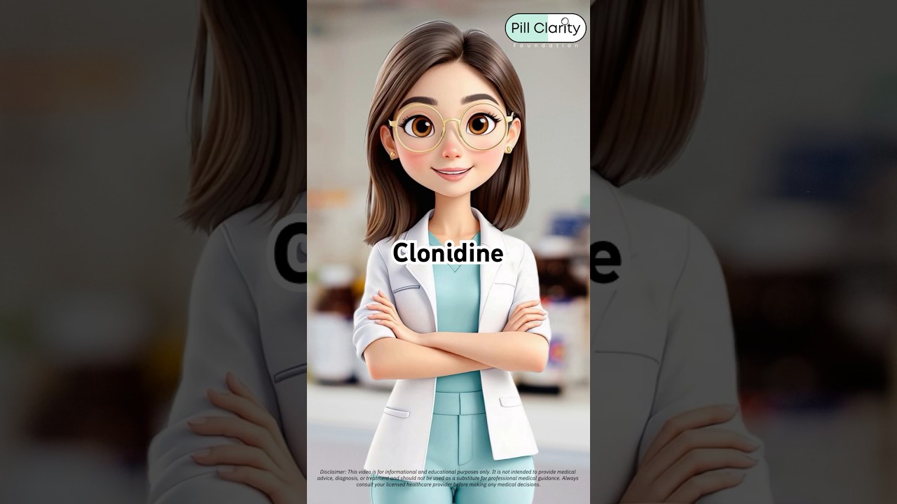 Clonidine with Dr. Clara Tee 💊