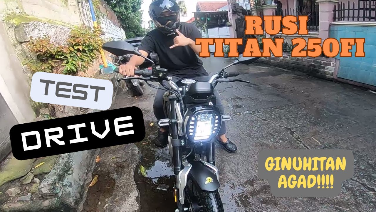 RUSI TITAN 250 fi | TEST DRIVE |  Lakas maka big bike vibes |