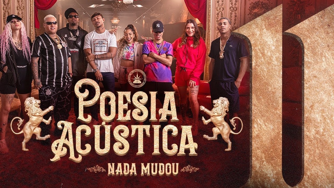 Poesia Ac&uacute;stica Completa 1, 2, 3, 4, 5, 6, 7, 8, 9, 10 e 11 Set Clip Oficial (Dj Israel Azevedo)