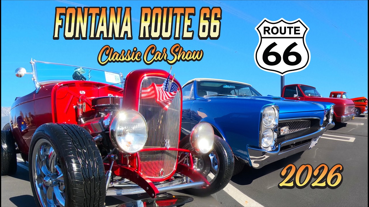 FONTANA ROUTE 66 CLASSIC CAR SHOW