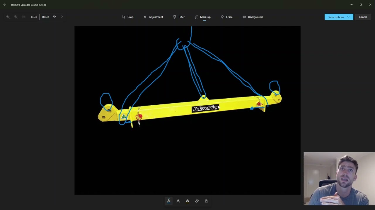 unload a spreader bar, how to