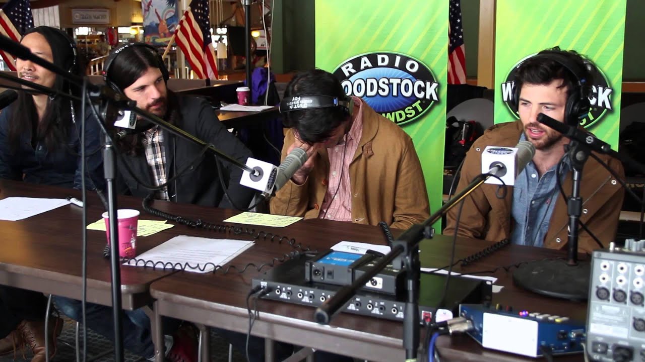 The Avett Brothers Interview - Mountain Jam 2013 - Radio Woodstock 100.1 WDST