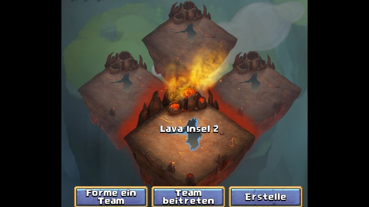 CC #328 Lava Insel 2 erfolgreich  by Hunted Castle Clash / Schloss Konflikt