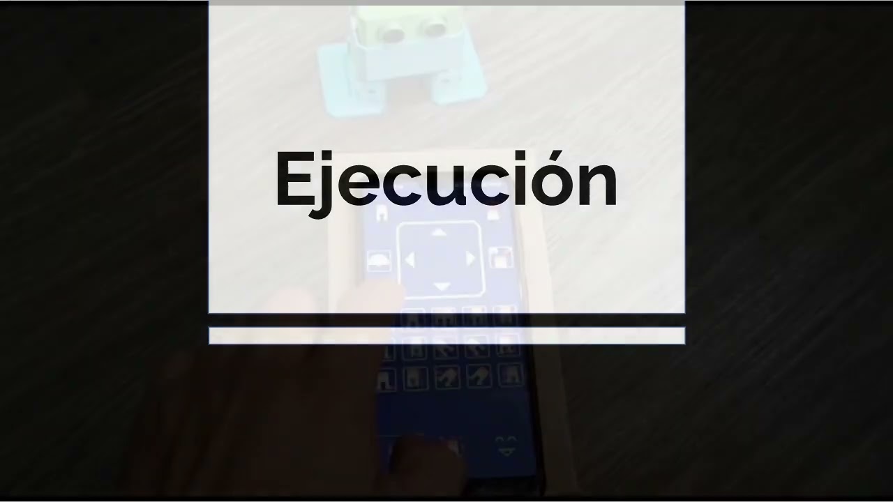11. Manejar el Robot con la app m&oacute;vil conectada por bluetooth.