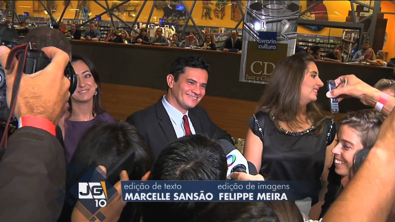 Juiz Sérgio Moro atrai as atenções em São Paulo