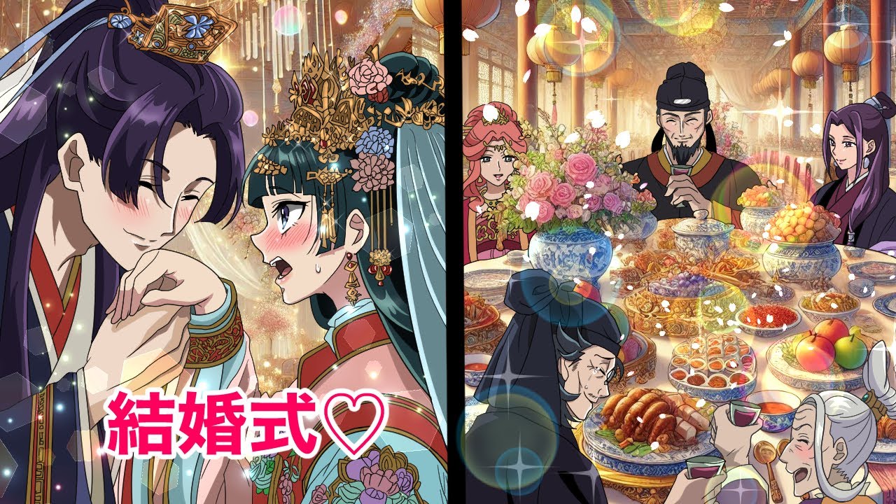 【薬屋のひとりごと】もしも、猫猫と壬氏が結婚式を挙げたらどうなるのか？【アニメ】【じんまお】