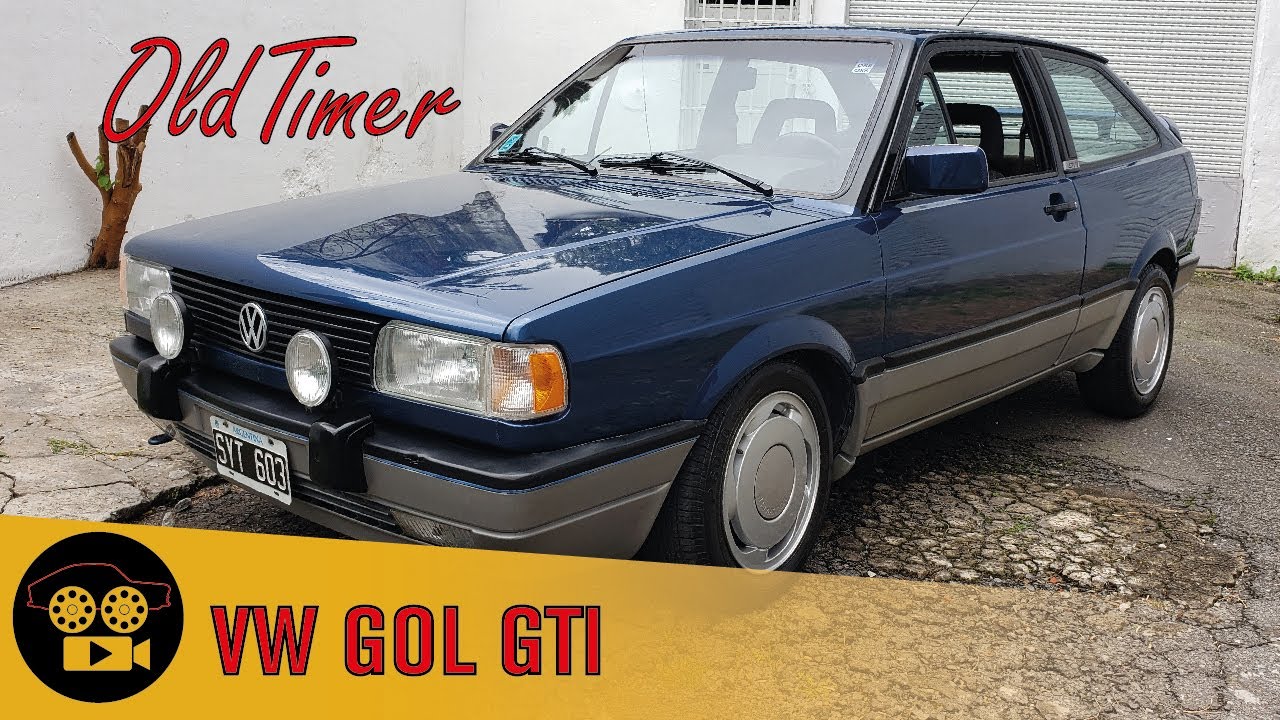 INFORME COMPLETO Volkswagen Gol GTI Año 1991 Azul Astral - Oldtimer Video Car Garage