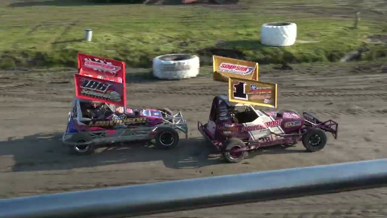 BriscaF2 Stockcars heat 3 Paaszondag 2023 - Speedway Blauwhuis FAC Autocross - RaRaRacing.nl