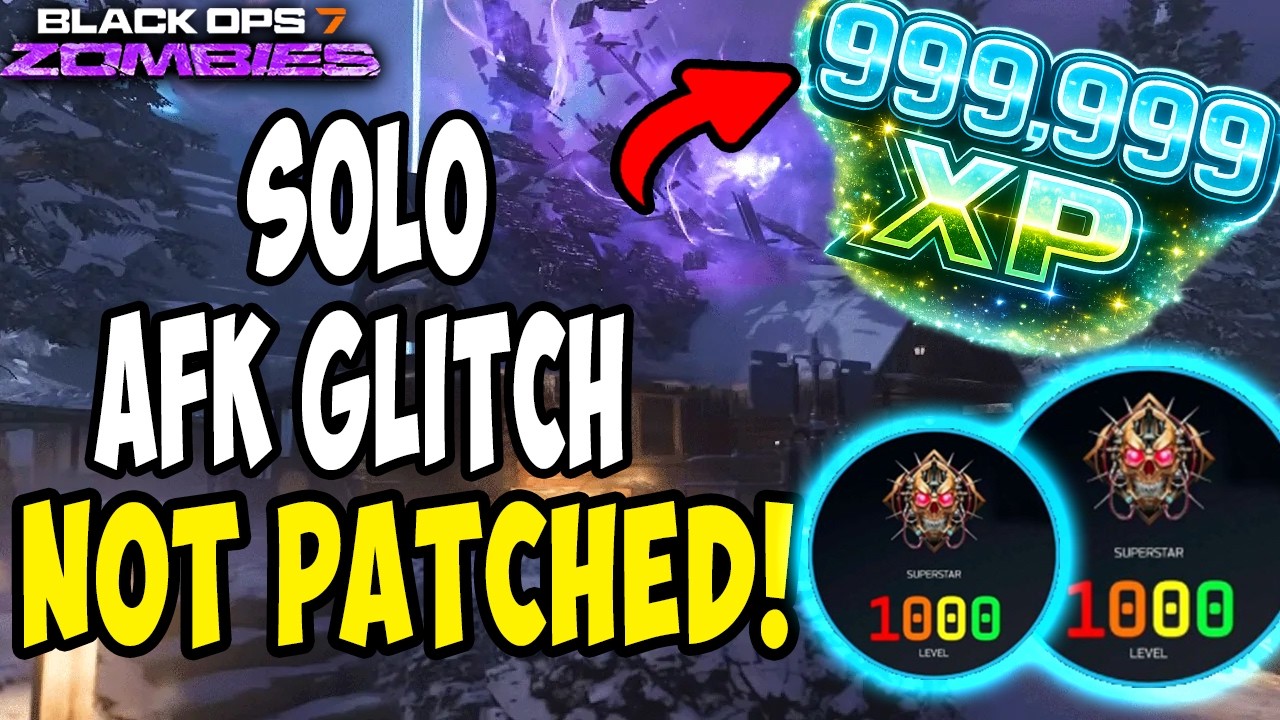 THIS SOLO AFK XP Glitch STILL WORKS! (BO7 Zombies)