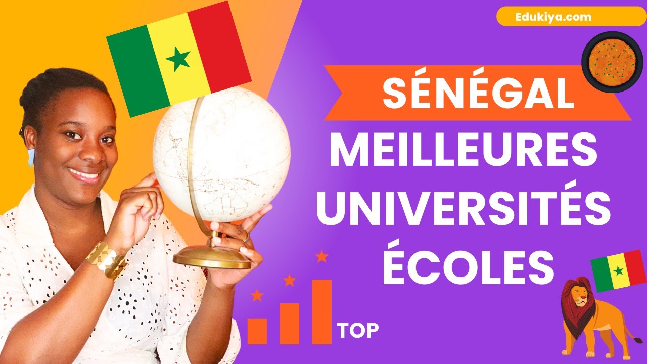 Etudier au SÉNÉGAL : Les meilleures ÉCOLES et UNIVERSITÉS | Top établissements après le BAC