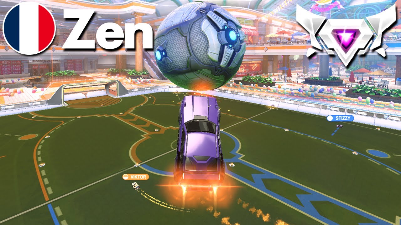ZEN + STIZZY is OVERPOWERED in Rocket League! (SSL 2v2)