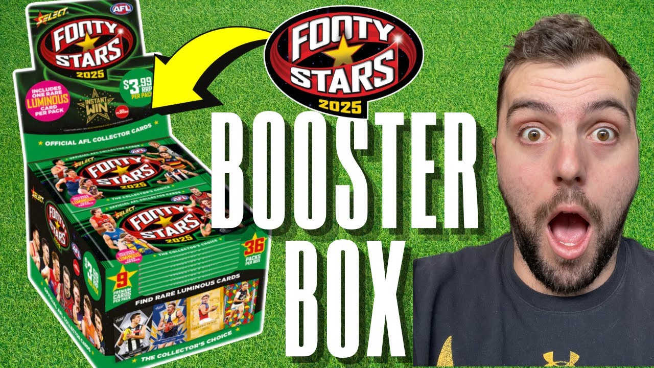Select AFL Footy Stars 2025 Booster Box Opening!