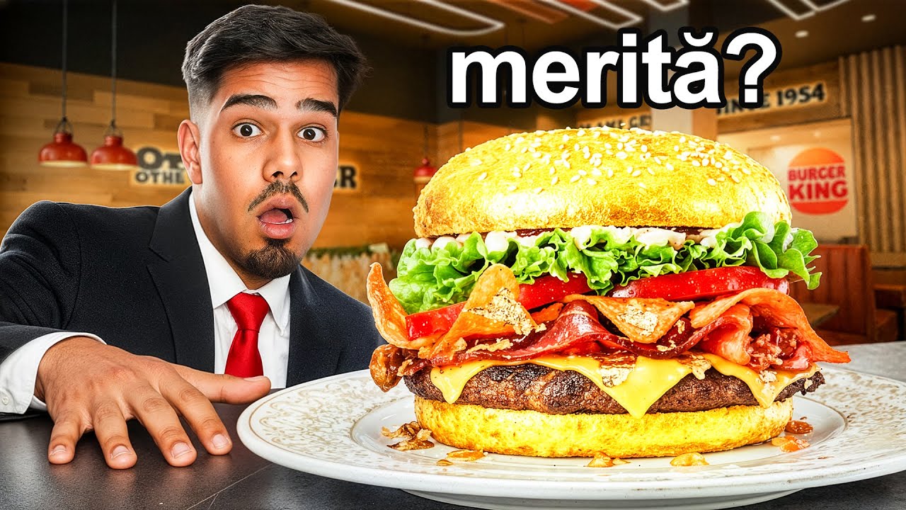 Încerc Mâncare Care Nu Există La Fast Food-uri - !