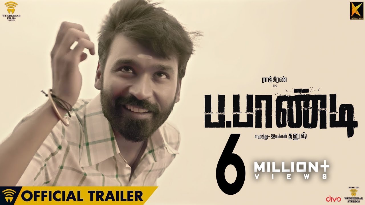 Power Paandi - Official Trailer | Rajkiran | Dhanush | Sean Roldan | Releasing on April 14th